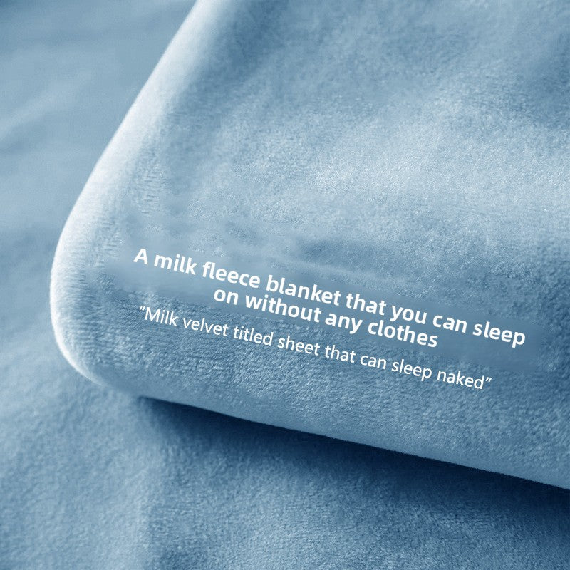 Coral Fleece Blanket Soft Anti-Static All Season Use
