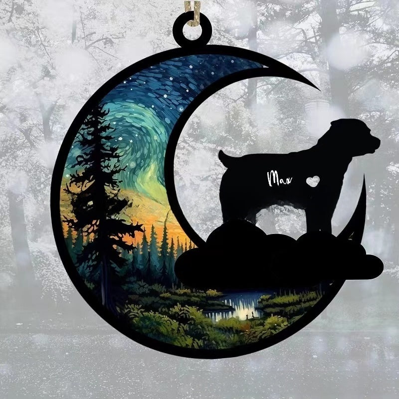 Dog Cat Window Hanging Ornament Personalized Gift