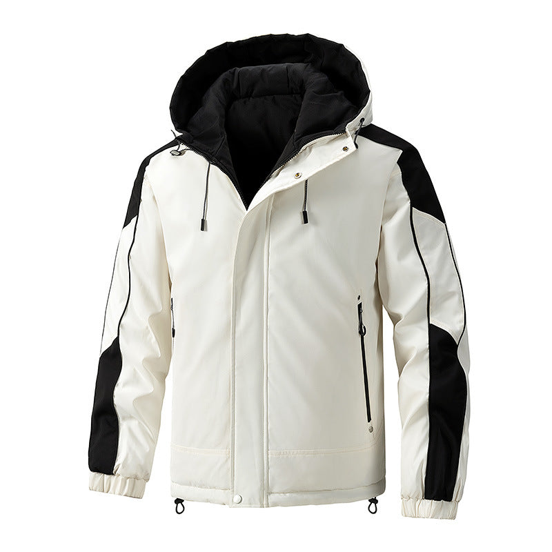 Double-layer cotton clothes for autumn and winter teemdrop