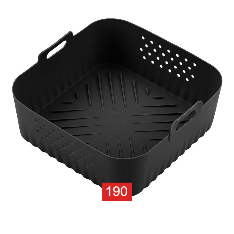 Air fryer silicone baking tray