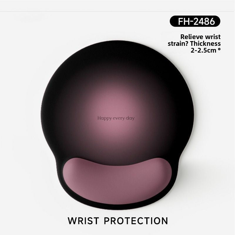 Gradient Wrist Support Mouse Pad Office Desk Mat