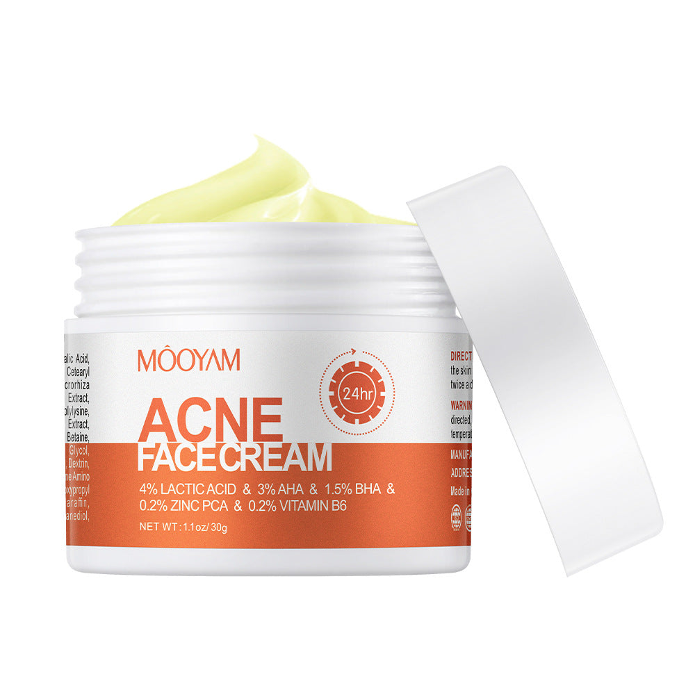Acne treatment facial cream