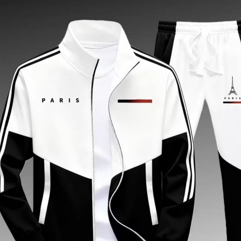 Zippered pants for casual wear, men's style teemdrop