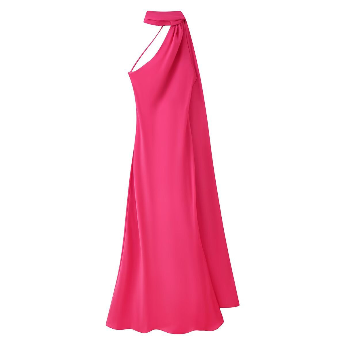 Elegant Halter Backless Slim Long Dress