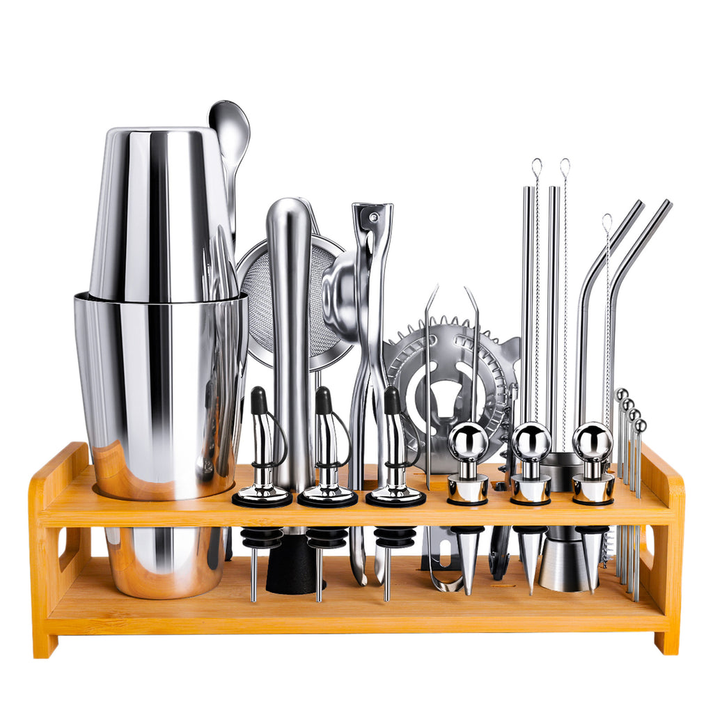 Shaker set with stand