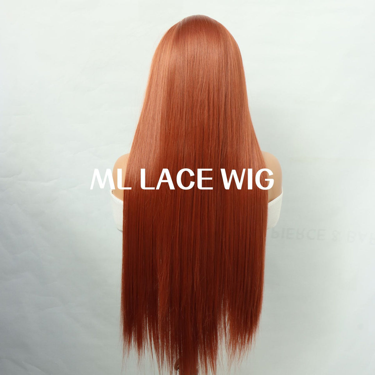 Front part of lace hand-woven wig