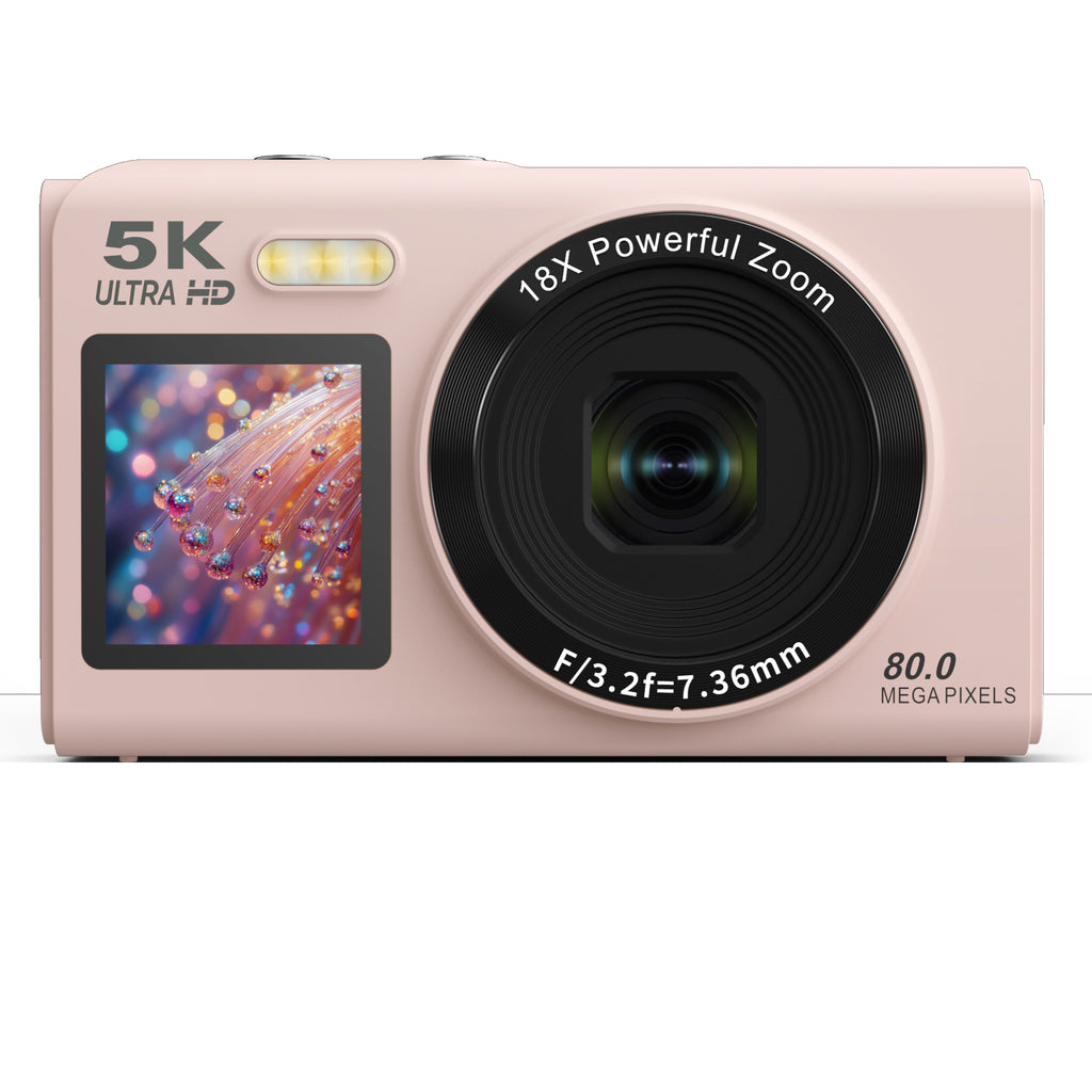 Dual Screen Digital Camera with Wi-Fi