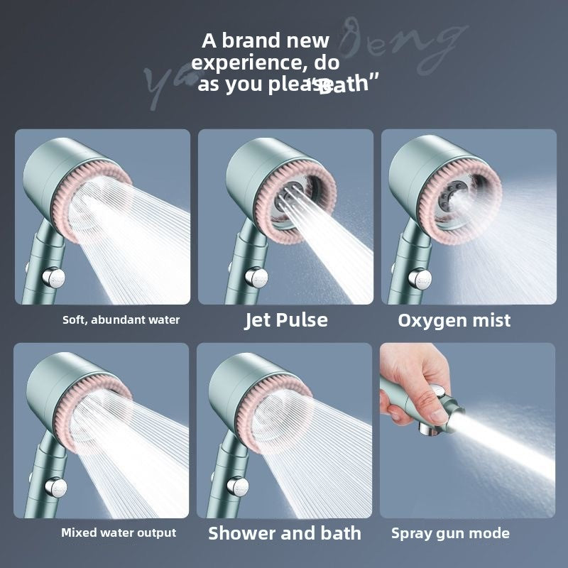 Filtered Pressurized Handheld Showerhead