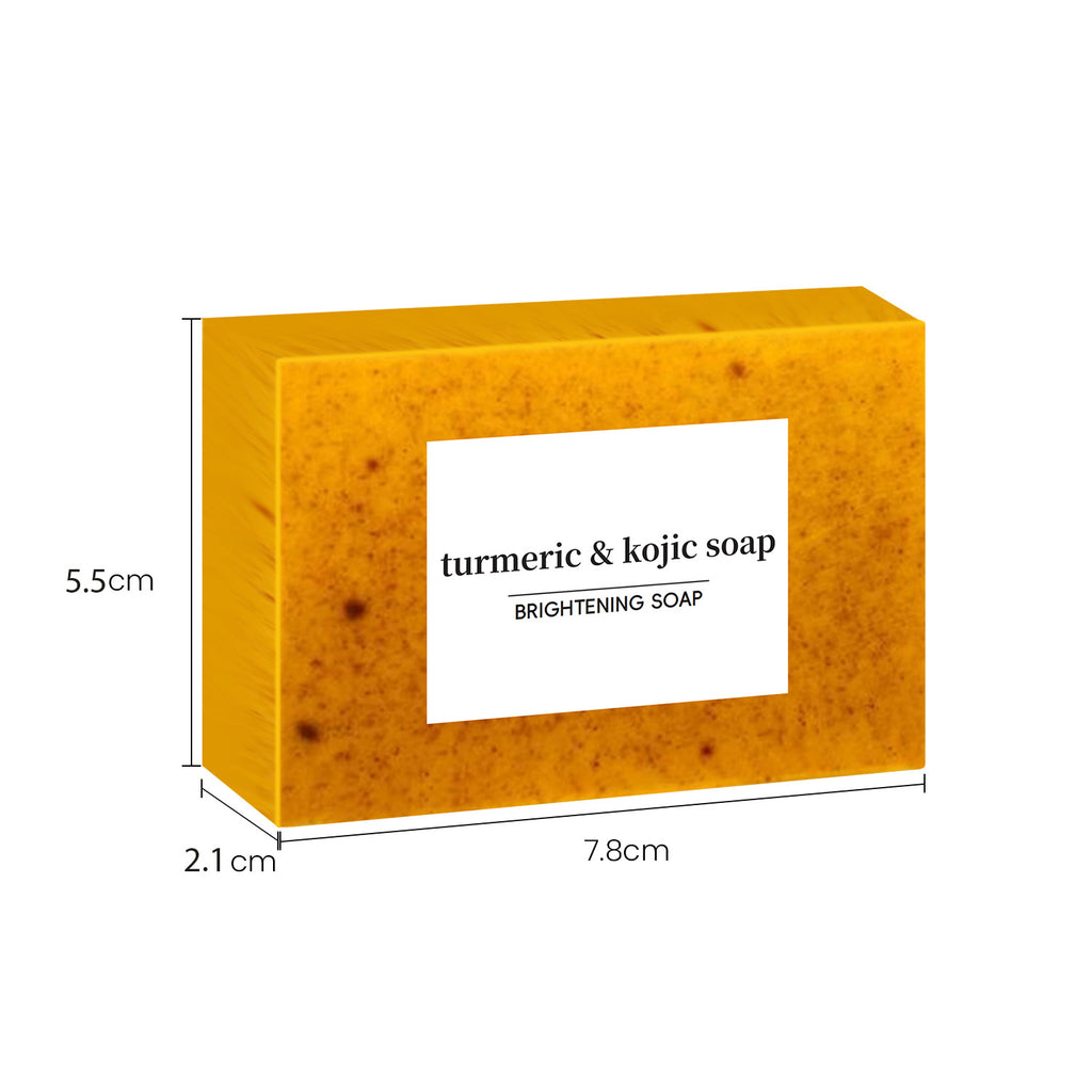 Turmeric Lemon Cold Process Handmade Soap teemdrop