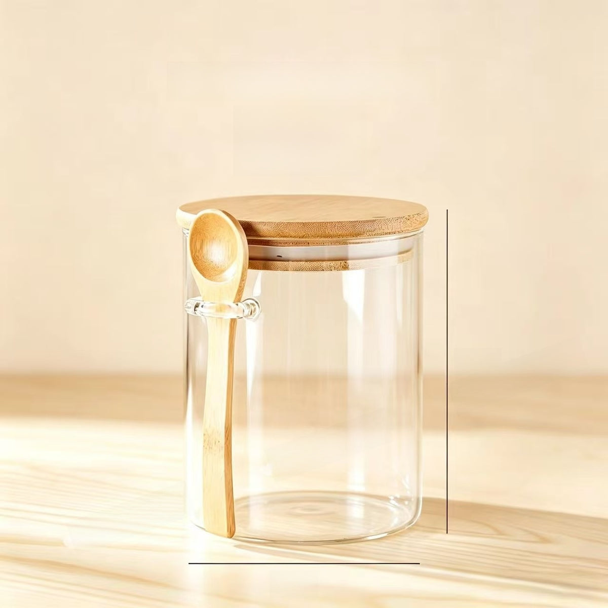 Glass Food Storage Jar