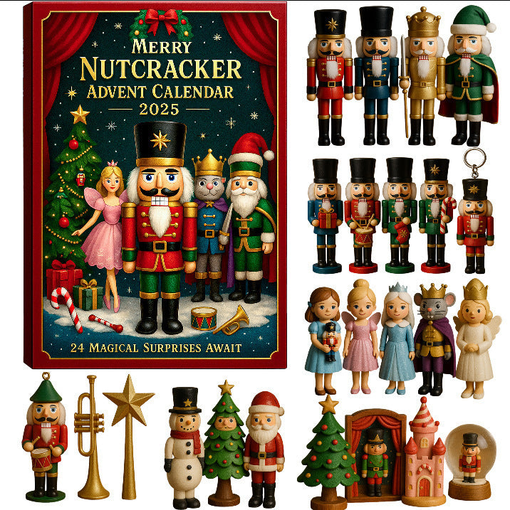 Acrylic Advent Calendar Blind Box Christmas Tree Ornament Pendant teemdrop