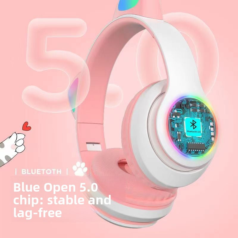 Glowing Cat Ear Headphones