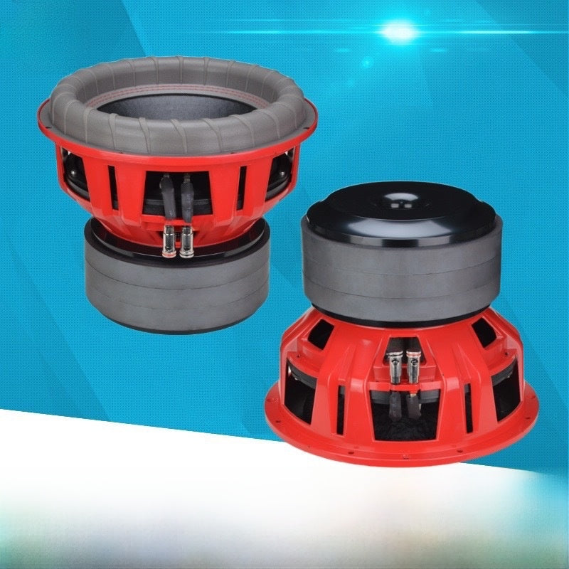 12-Inch 100-Core Dual Voice Coil High-Power Car Subwoofer Speaker teemdrop