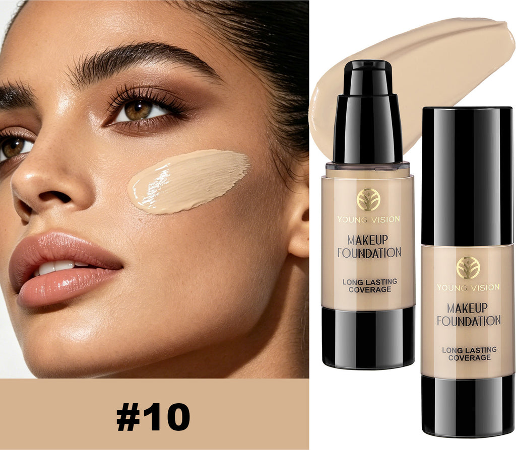 Press-on matte oil-control waterproof concealer foundation liquid teemdrop