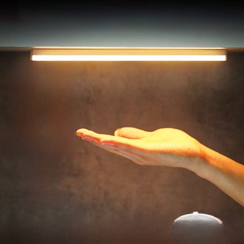 Magnetic strip wireless night light