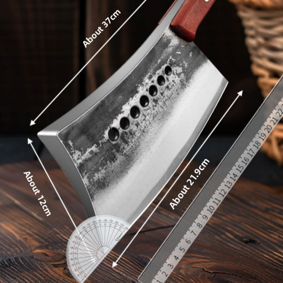 Chopping knife forged from high manganese steel