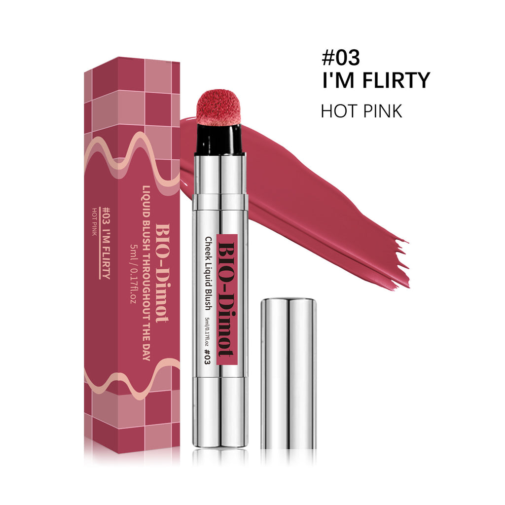 Natural Finish Waterproof Liquid Blush teemdrop