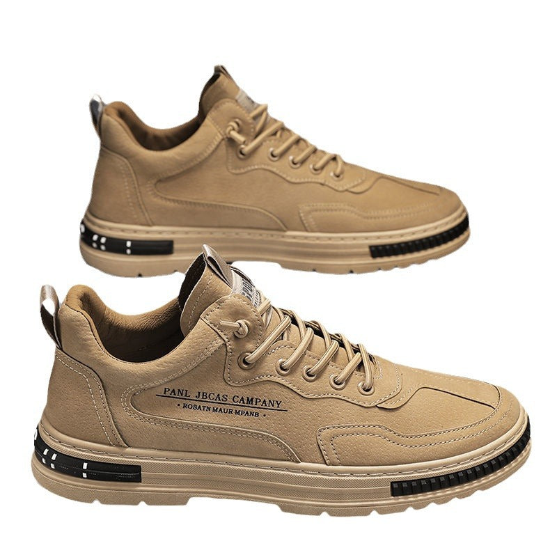 Men's Breathable Wear-Resistant Lace-Up Sneakers teemdrop