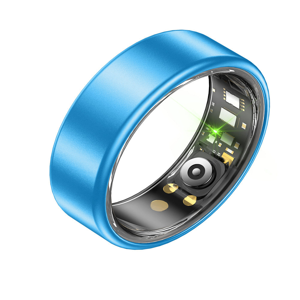 Smart Ring Health Tracker with Bluetooth Camera Control teemdrop