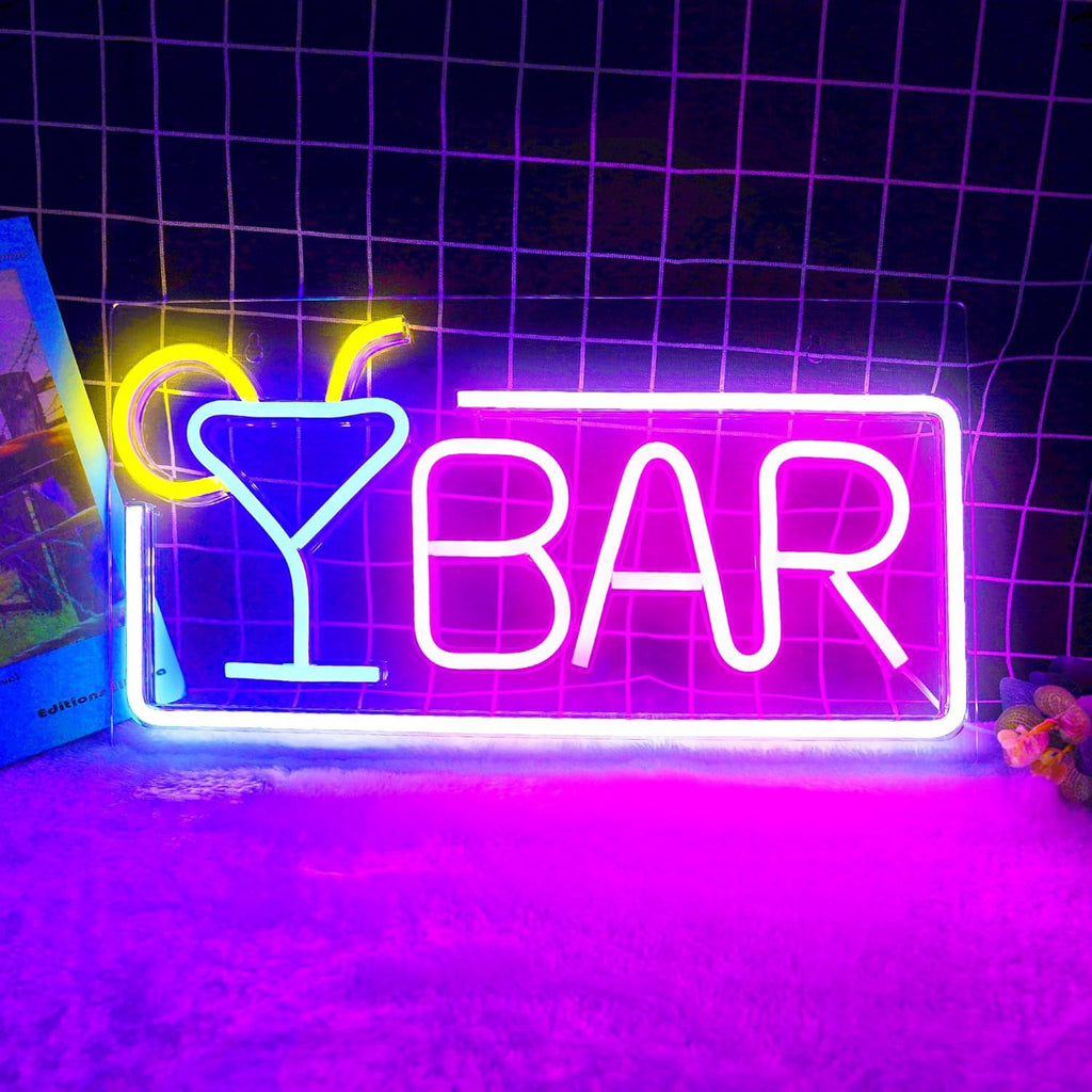 Dimmable LED Neon Sign Light teemdrop