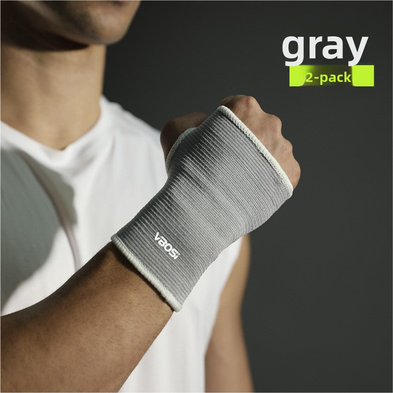 Breathable Knitted Sports Wrist Guards for Weightlifting and Outdoor Training