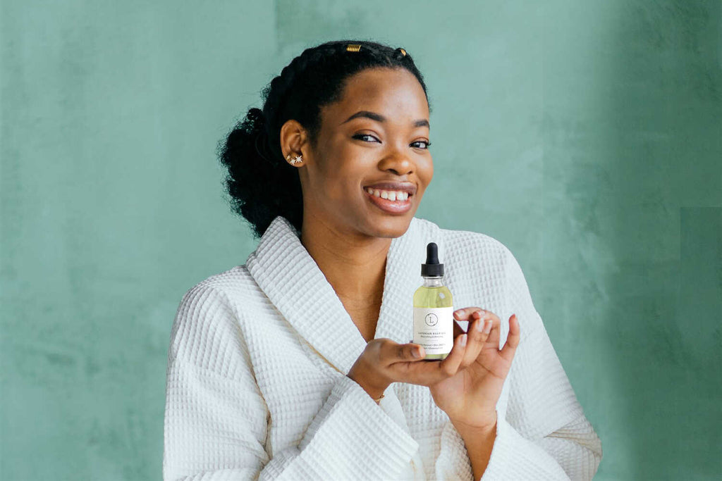 Lavender Body Oil – Natural Moisturizing Bath & Massage Oil DC-Lizush