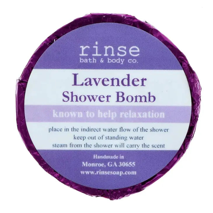Lavender Shower Bomb Rinse Bath & Body