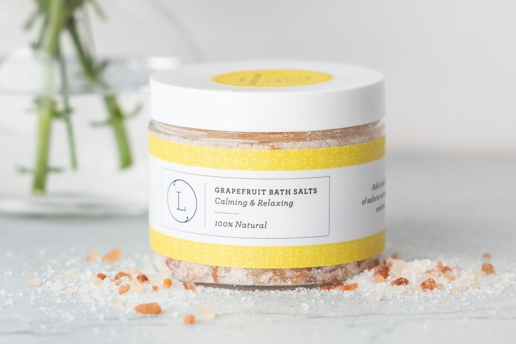CBD Grapefruit Bath Salts – Epsom, Dead Sea & Himalayan Soak DC-Lizush