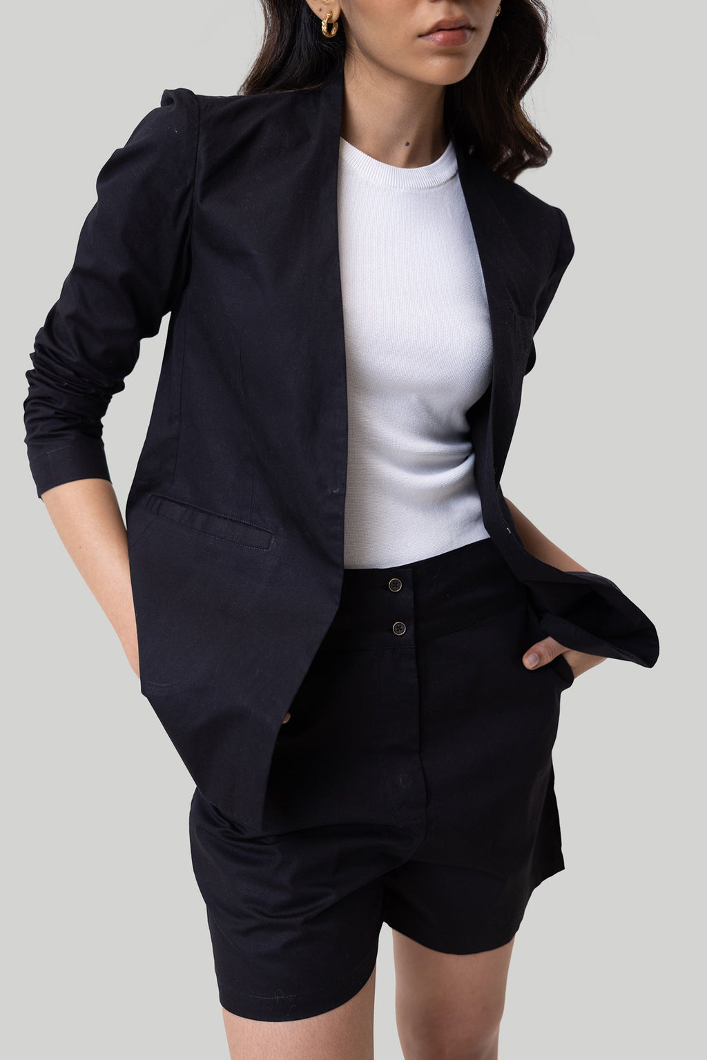 Summer Heat Blazer in Black DC-Reistor