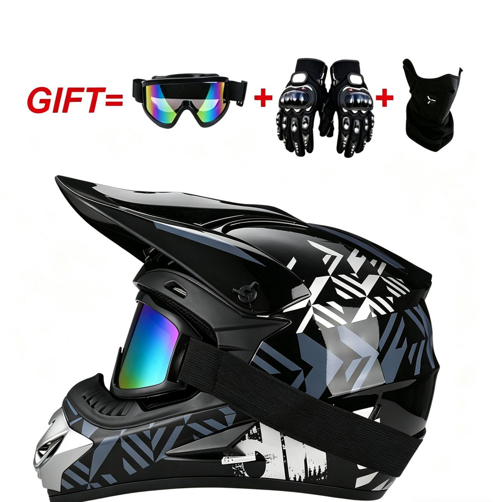 Lightweight ABS Motorcycle Off-Road Helmet Breathable Motocross Helmet teemdrop