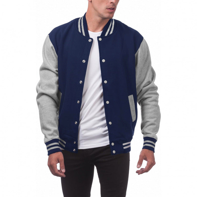 Men Button Up Cardigan Jacket