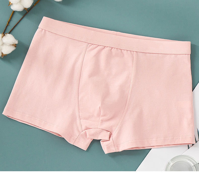 Men's Pure Cotton Antibacterial Loose Boxer Briefs