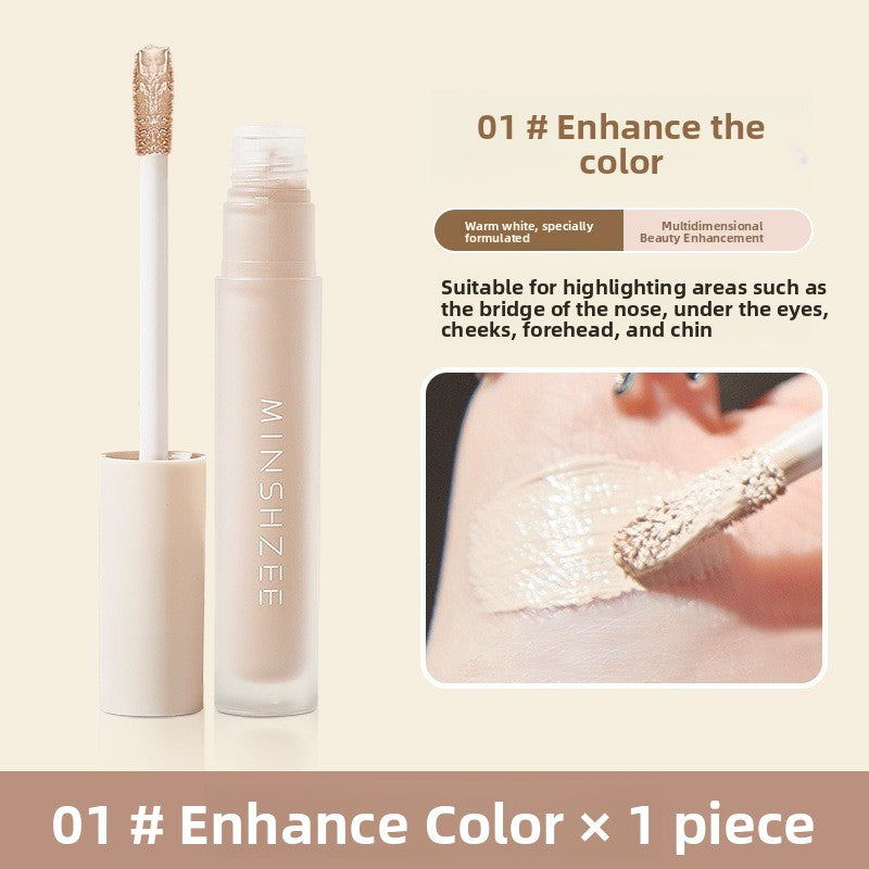 Minshzee Dual-Ended Liquid Contour and Highlighter Stick teemdrop