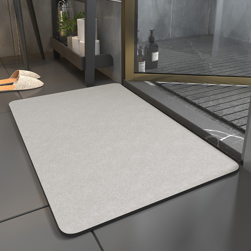 Quick-Dry Plush Bath Mat Floor Mat