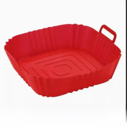 Foldable Food Grade Silicone Air Fryer Baking Mat