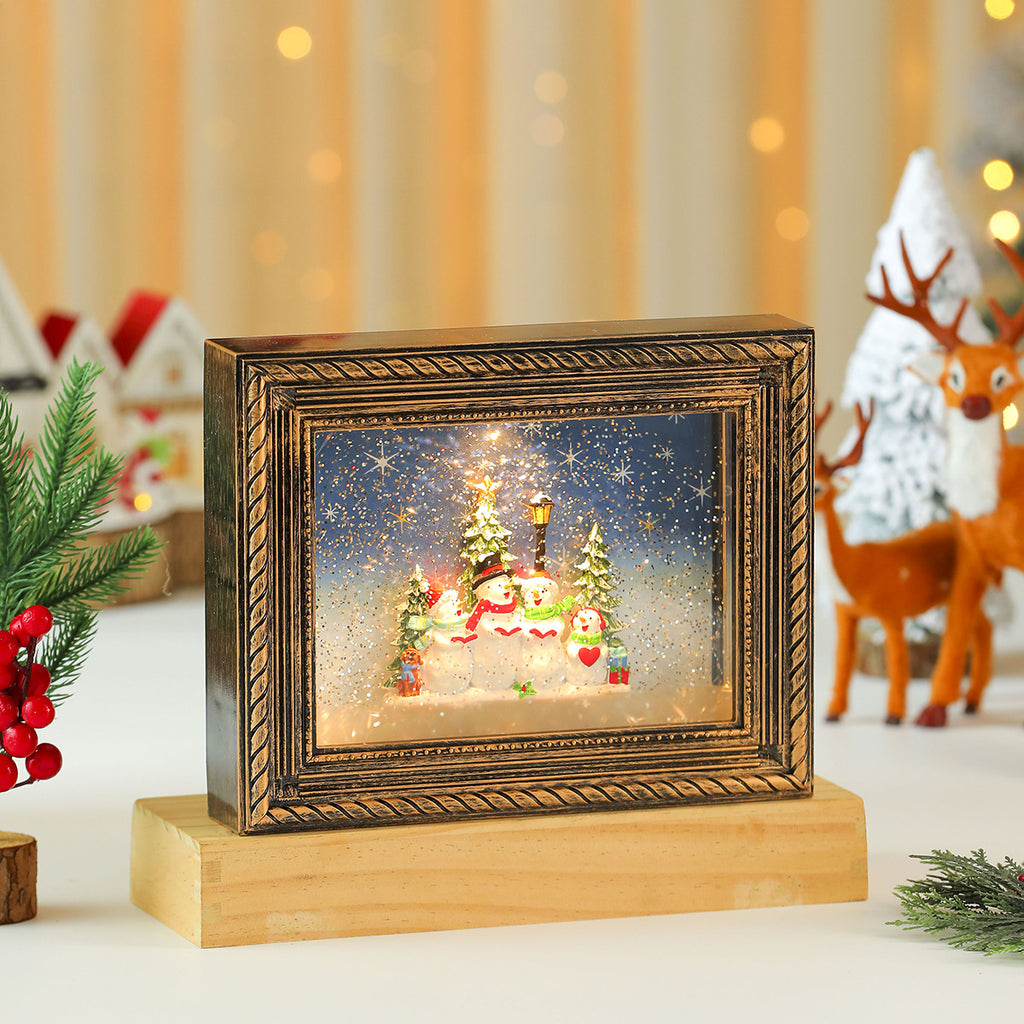 Christmas Musical Photo Frame with Lighting