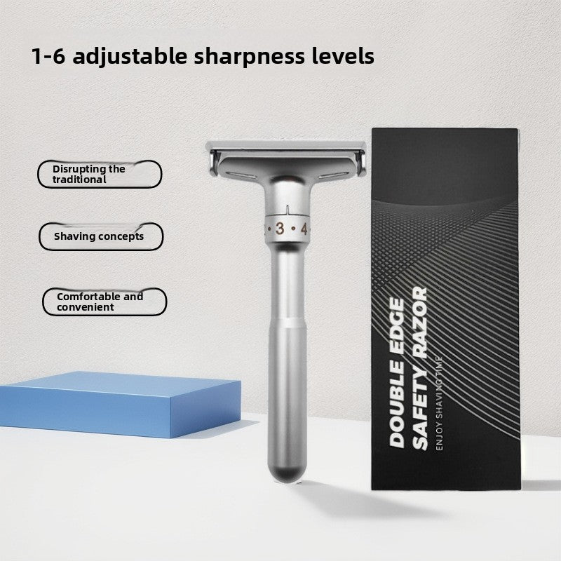 Manual Double-Edged Shaving Razor