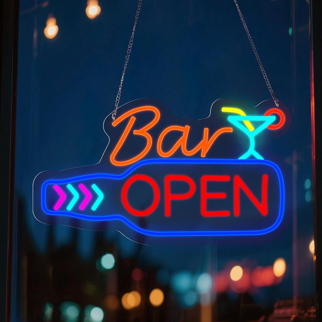 Dimmable LED Neon Sign Light teemdrop