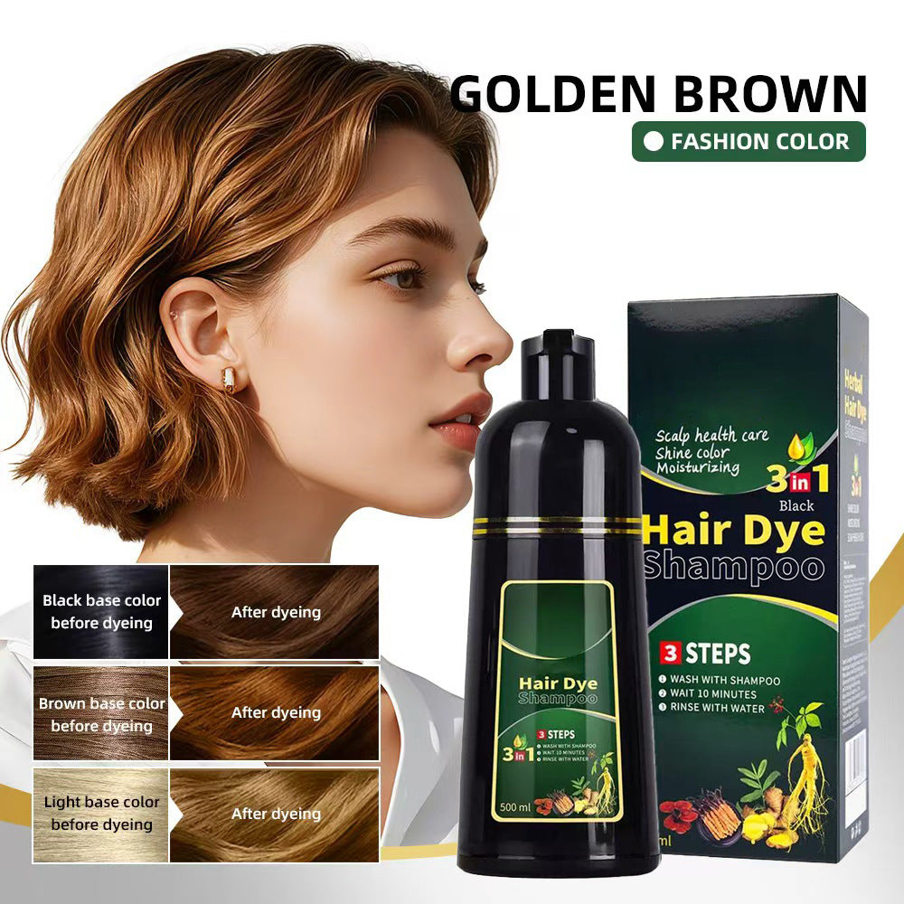 Plant Bubble Hair Dye