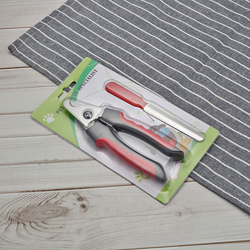 Pet Nail Clipper Stainless Steel Blade with Safety Guard