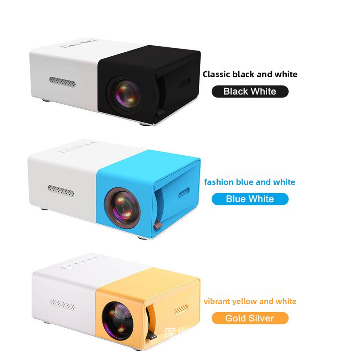 Mini Projector 240P Home Outdoor teemdrop