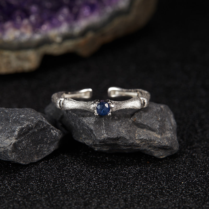 Garnet gemstone ring