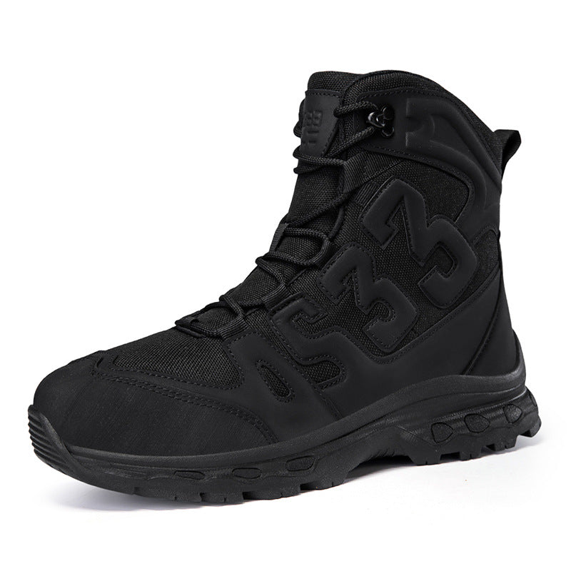 Outdoor Hiking Adventure Rescue Combat Boots Training Camping Mountaineering Men's Boots