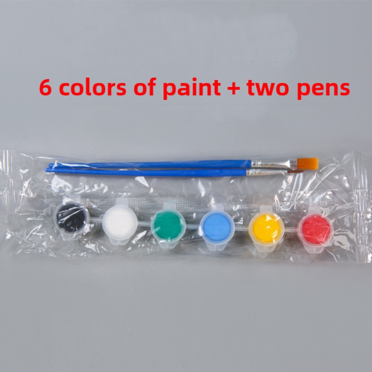 Portable Acrylic Paint Strip Set