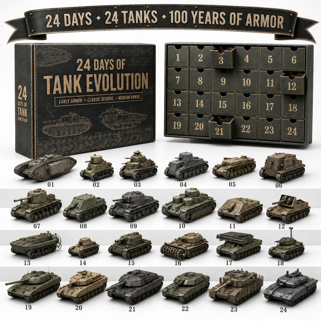 Aircraft Series Blind Box Advent Calendar Christmas Toy