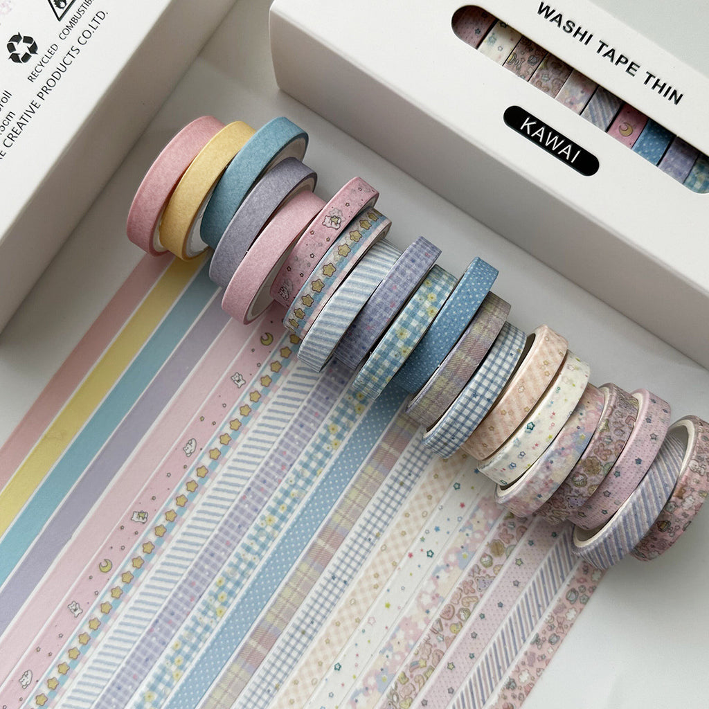Vintage Japanese Washi Tape Set teemdrop