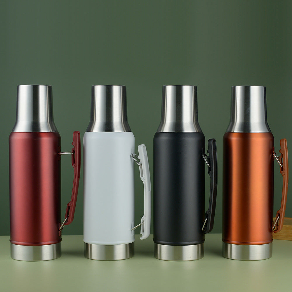 Stainless steel vacuum insulation pot Outdoor teemdrop