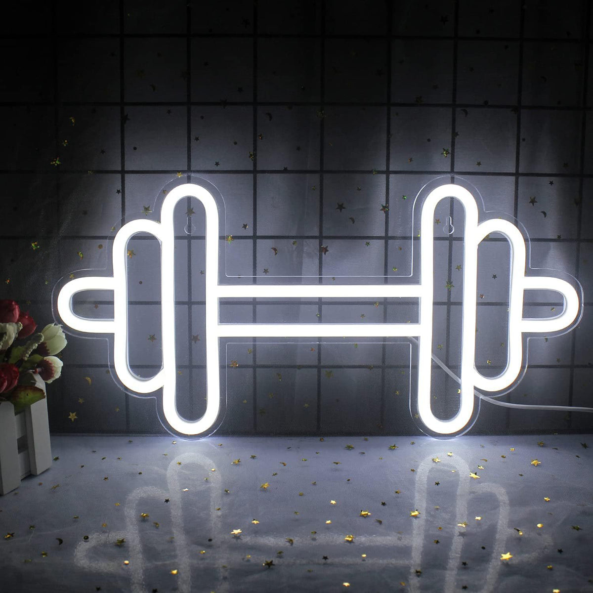 Gym Neon Light Letters Fitness Led