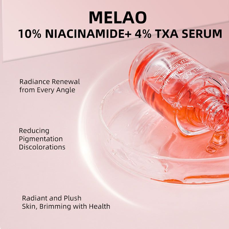 10% Niacinamide 4% Tranexamic Acid Facial Essence 30ml Brightening Skin Care Original Solution teemdrop