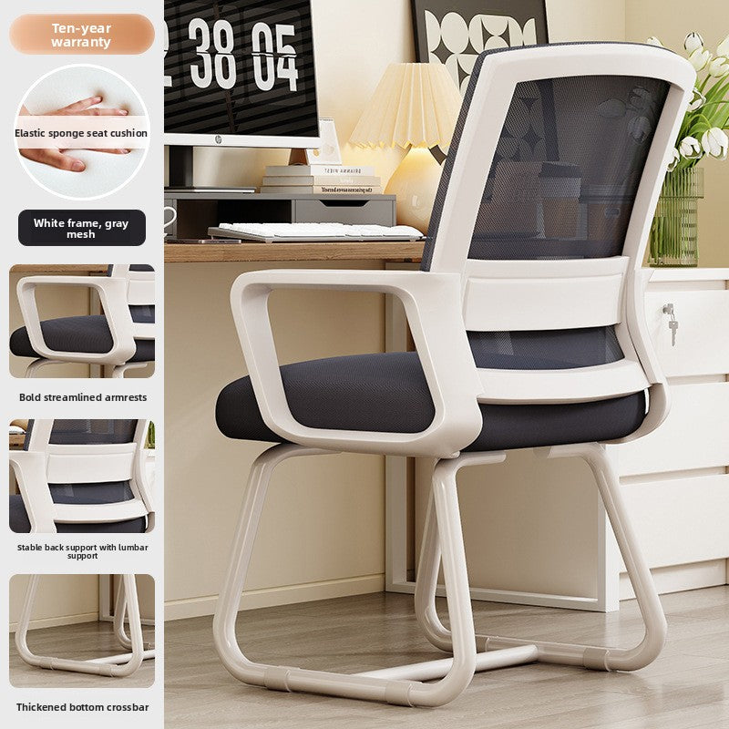 An ergonomic mesh office chair teemdrop